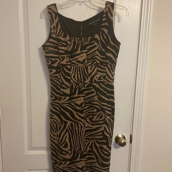 Leslie Stuart leopard dress size 4 - Picture 1 of 6